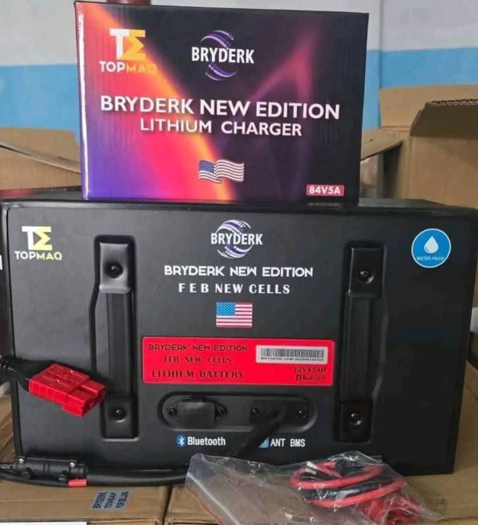 Batería Bryderk 72V 45Ah